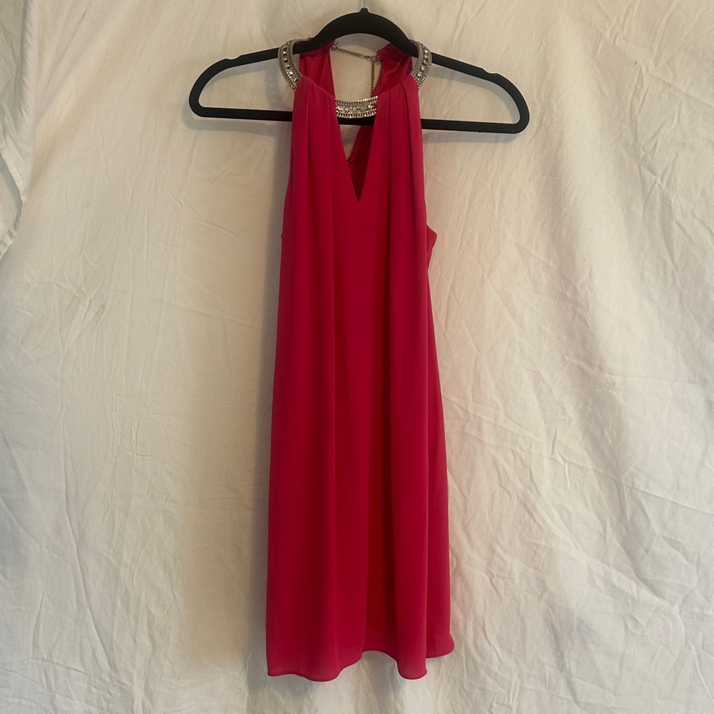 Laundry By Shelli Segal Vibrant Pink Dress - Picture 5 of 8